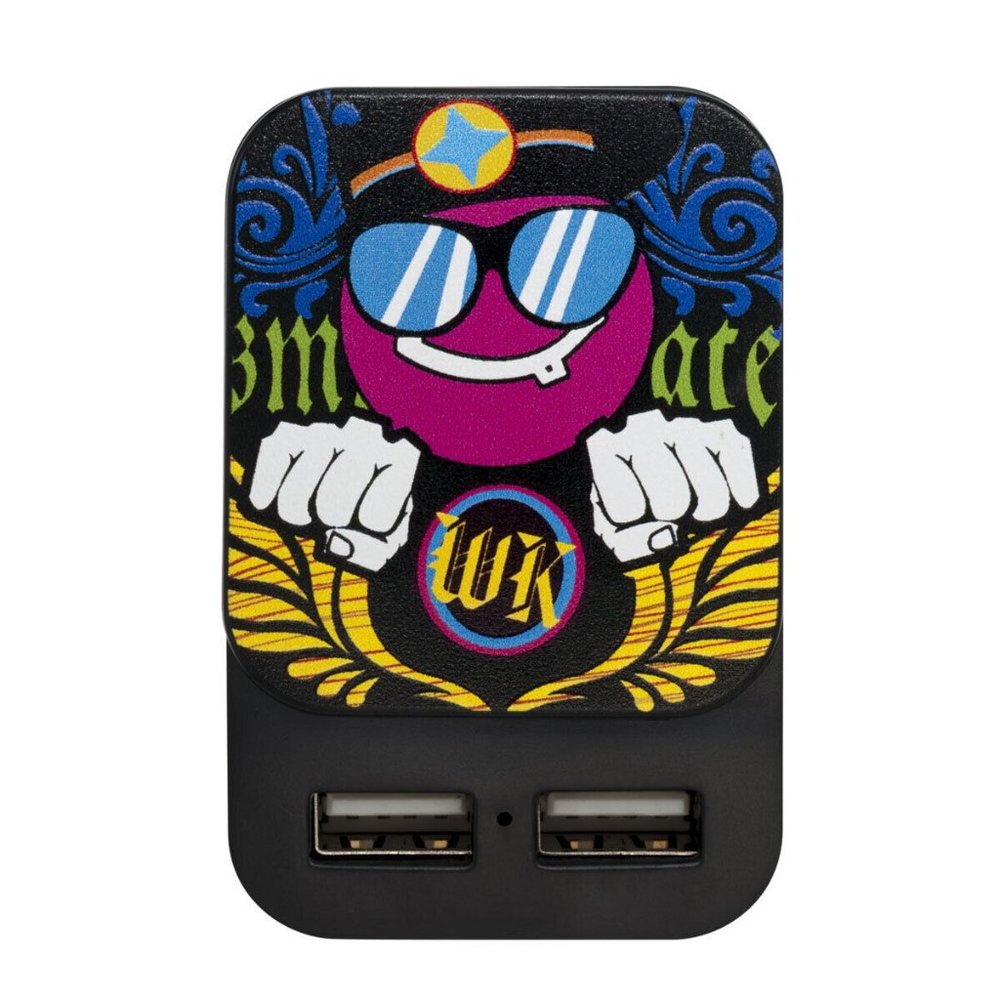 US 2 Port USB Adapter Beetle Charger USB Hub Wall Home Charger Power Adapter